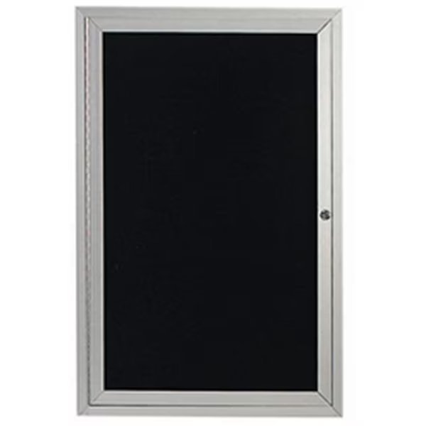 Aarco Products OADC2412B Outdoor Enclosed Directory Cabinet; Blue - 24 x 12 in., Aarco, Mfr#: OADC2412B